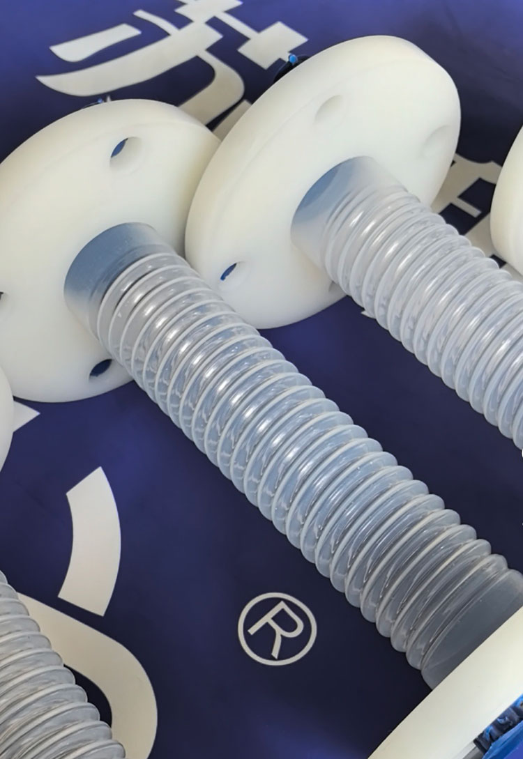 PFA波紋管DN50+PVDF法蘭